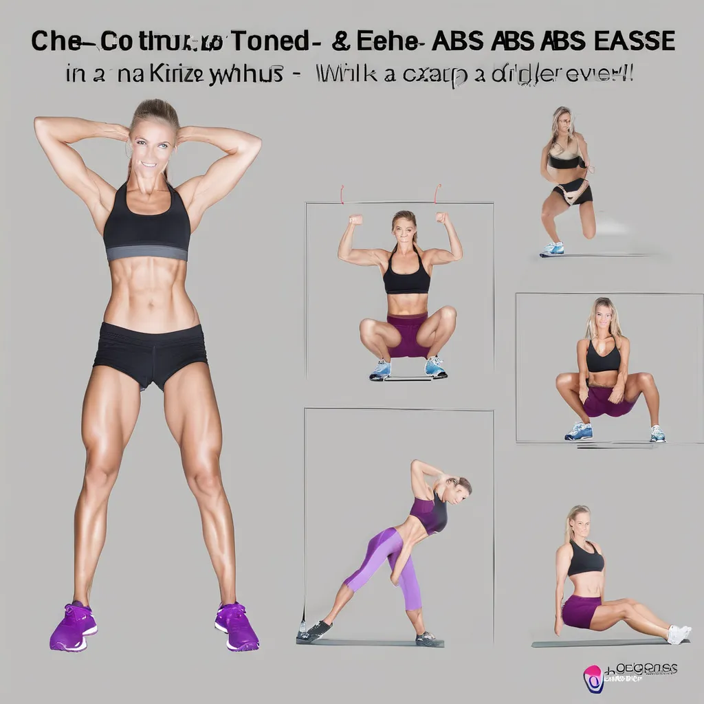 Get toned abs with ease