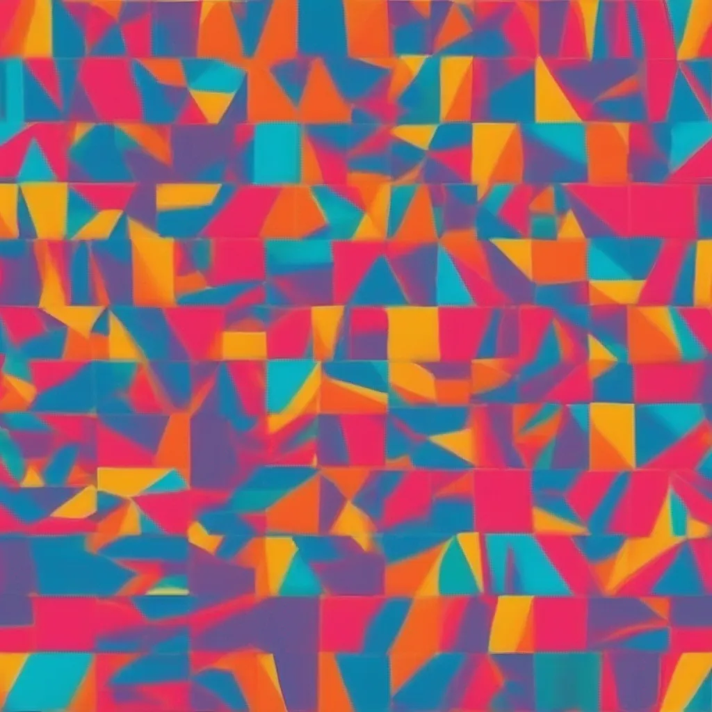 Colorful gymnastics mat for exercise
